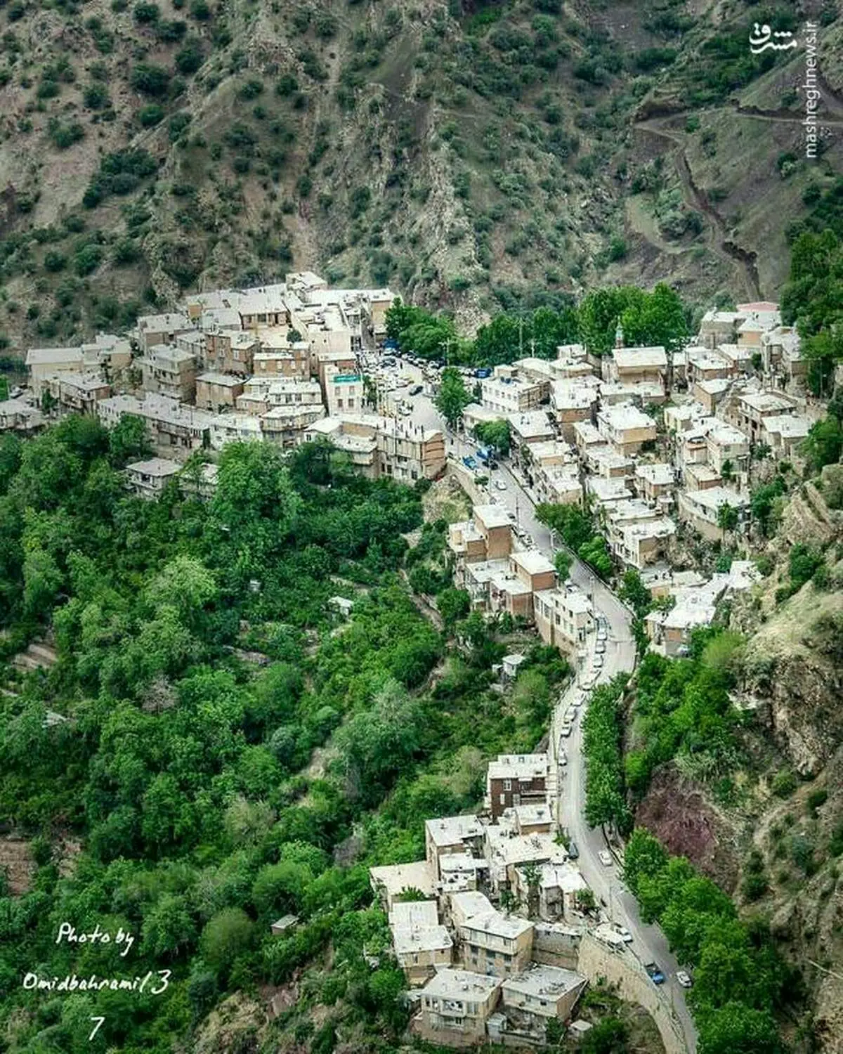 شهری زیبا در کرمانشاه+عکس