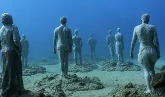بزرگ‌ترین موزه انسانی جهان که در زیر آب + تصاویر