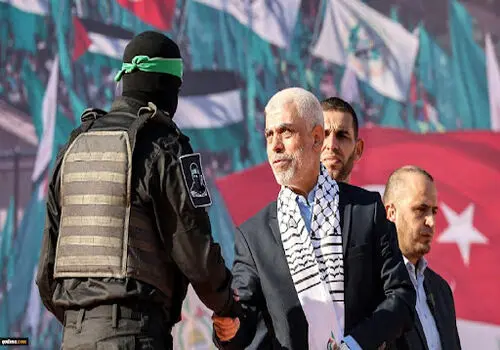 فیلمی از آخرین لحظات شهادت یحیی سنوار!
