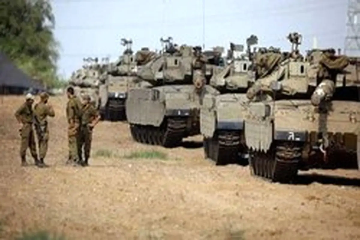 استقرار تیپ زرهی ارتش رژیم صهیونیستی در مرزهای غزه