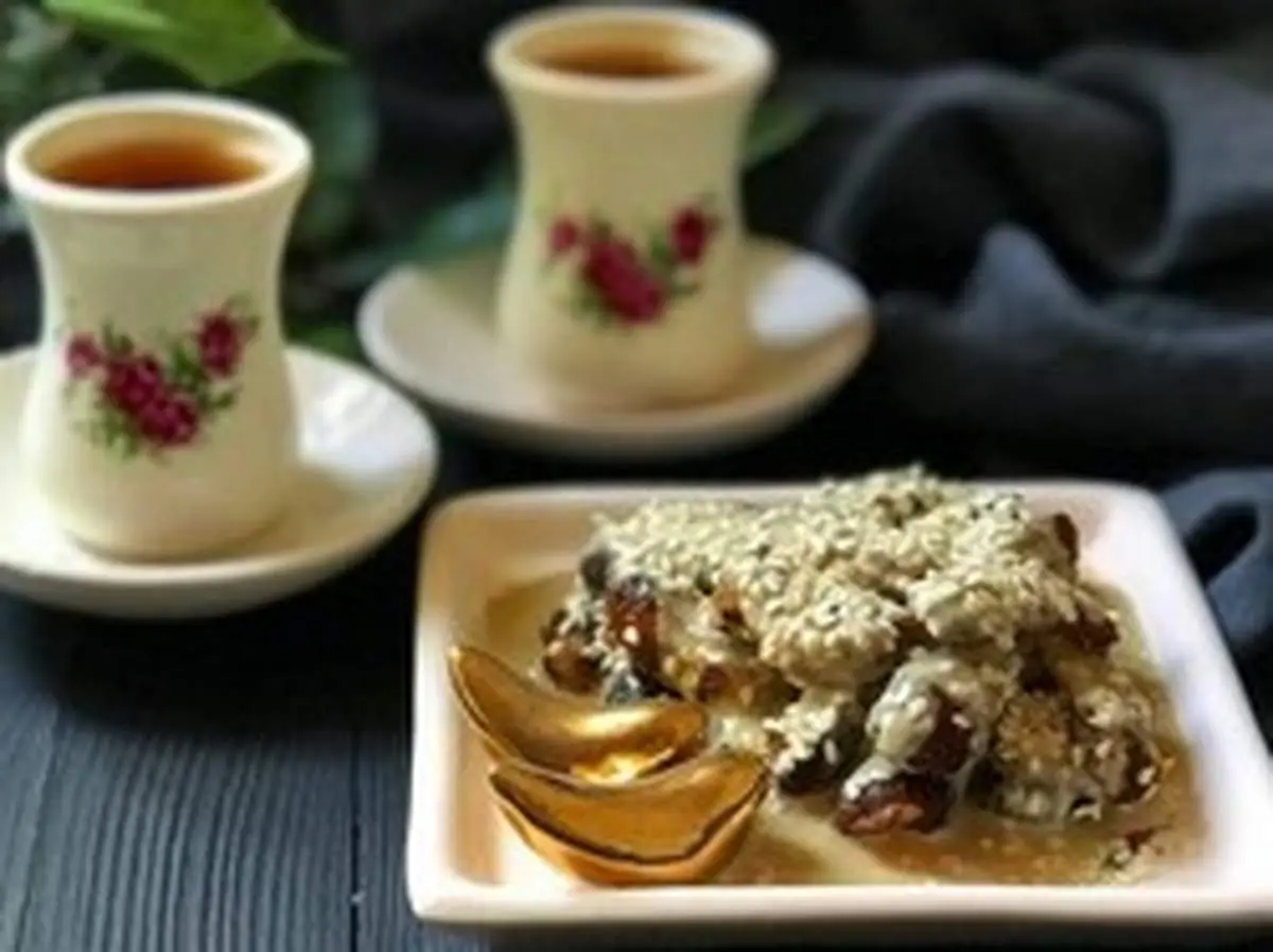 طرز تهیه خرما ارده افطاری