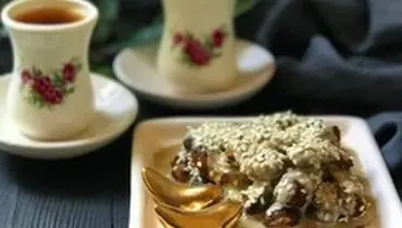 طرز تهیه خرما ارده افطاری