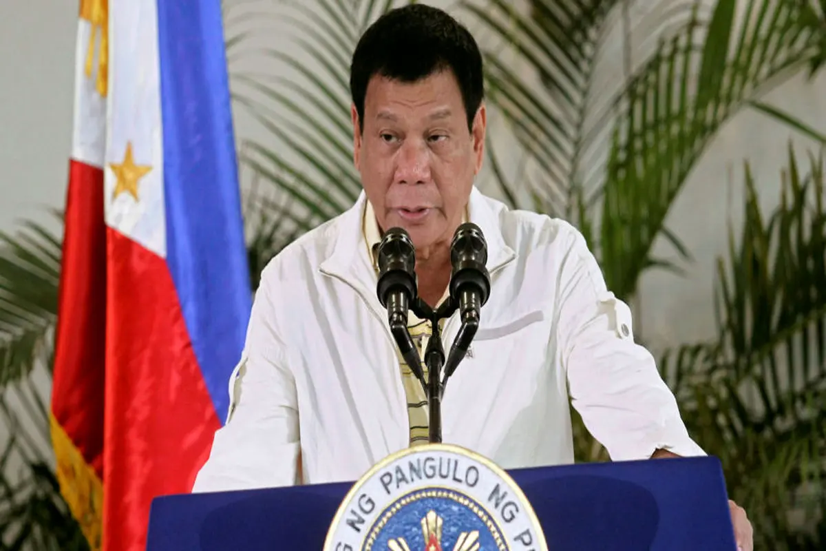 مهمان ناخوانده در سخنرانی رئیس جمهور فیلیپین
