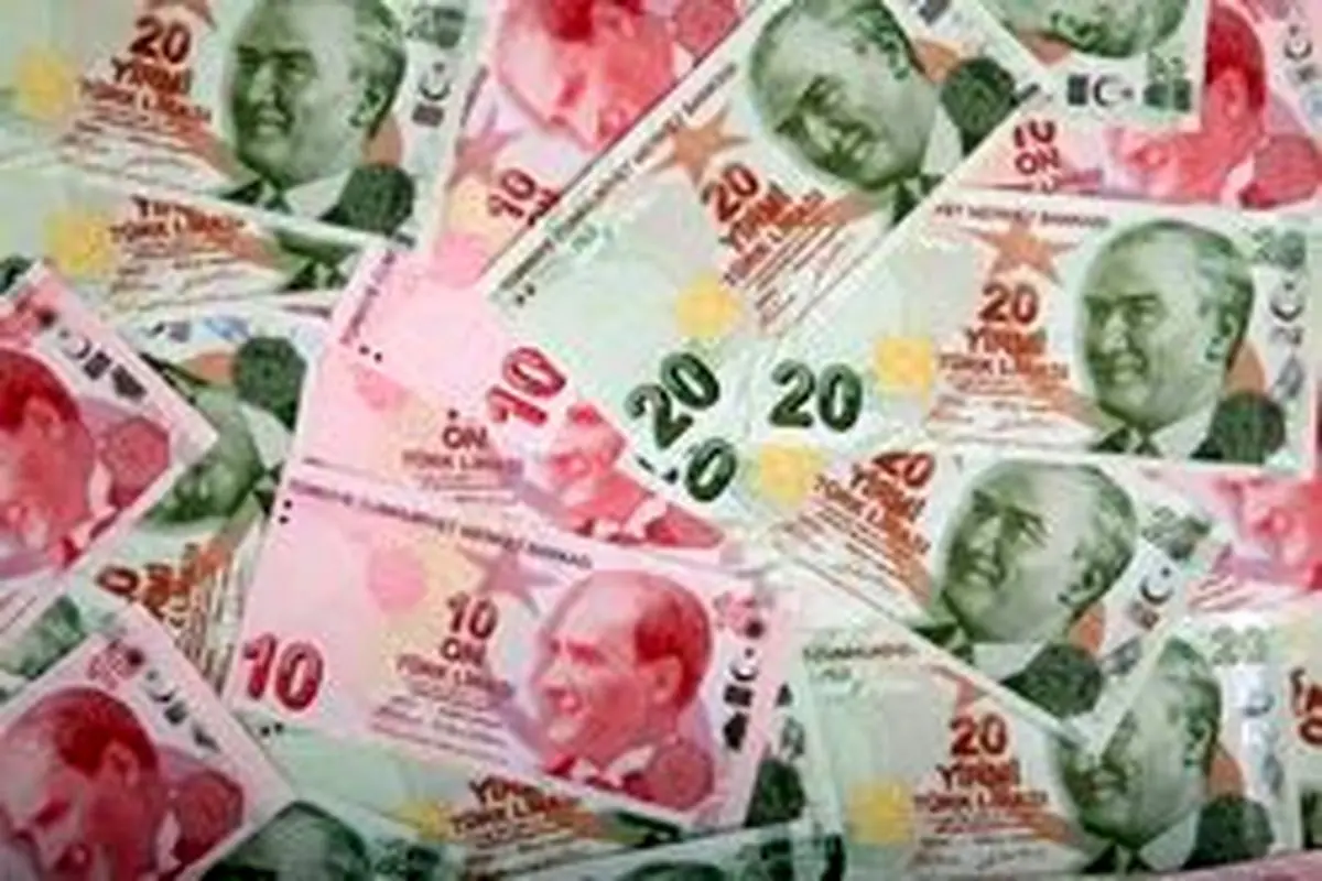 ارزش لیر ترکیه به پایین‌ترین سطح ۸ ماهه سقوط کرد