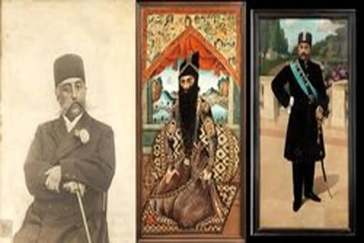 حراج نقاشی و عکس‌های شاهان قاجاری در لندن
