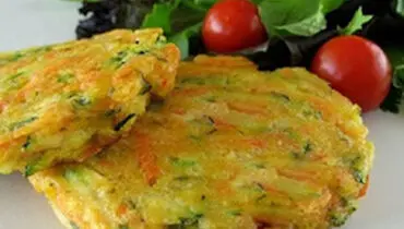 روش‌های پخت پنکیک سبزیجات