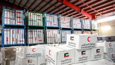 کمک های بشردوستانه کویت به سیل زدگان وارد کشور شد