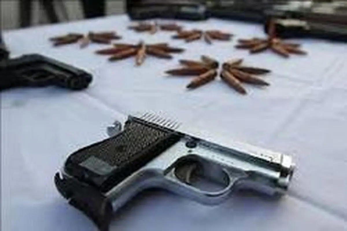 کشف ۱۵۷ قبضه سلاح غیر مجاز در خوزستان