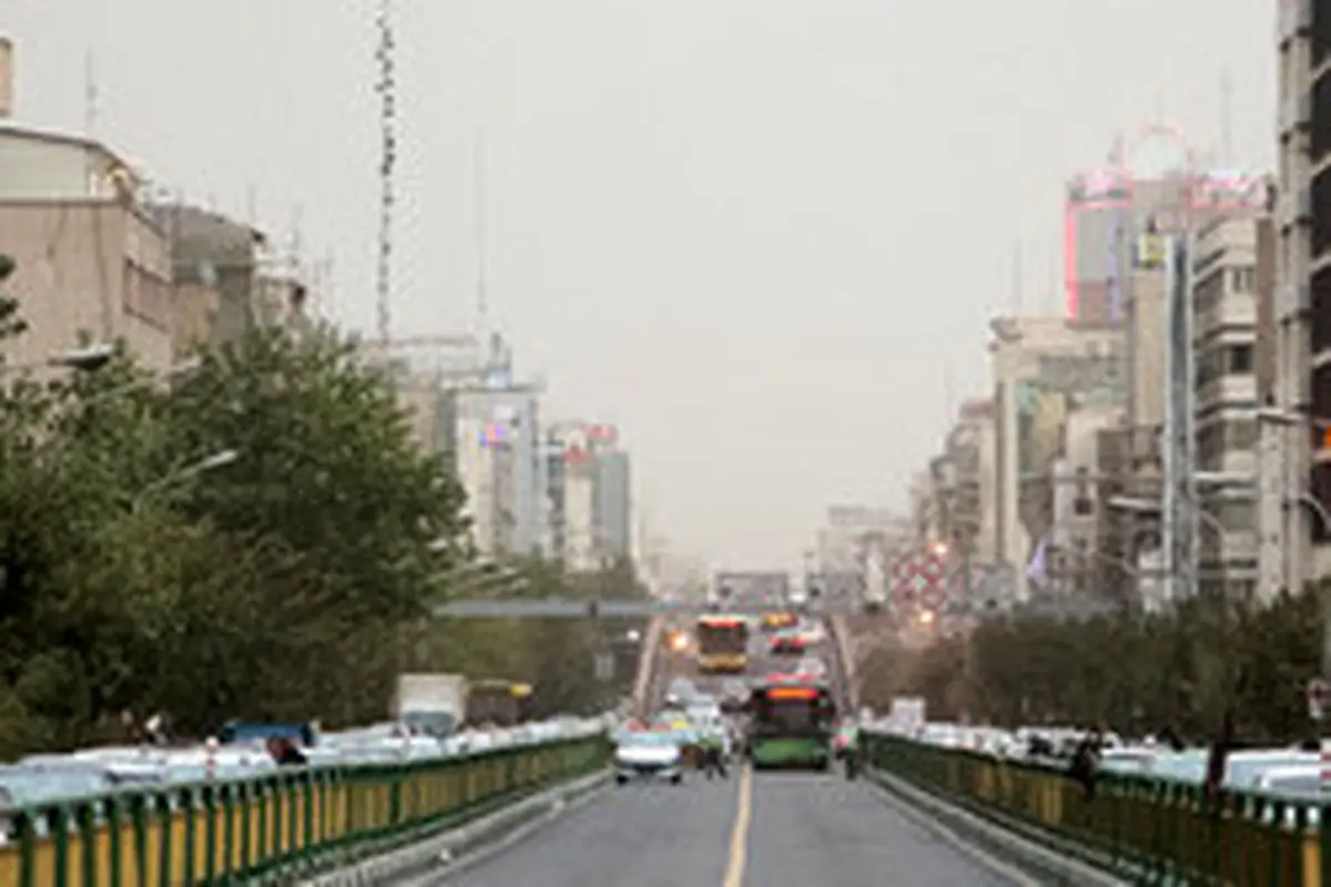 افزایش موقتی غلظت ذرات آلاینده در هوای تهران