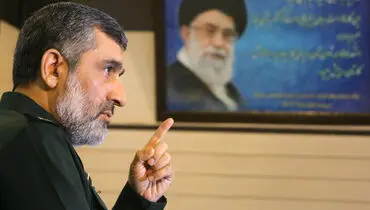 پایگاه های آمریکایی در منطقه از نگاه فرمانده هوافضای سپاه : گوشت زیر دندان / ناو هواپیما بر برای ما یک سیبل است