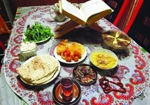 لیست غذا برای سحری ماه رمضان