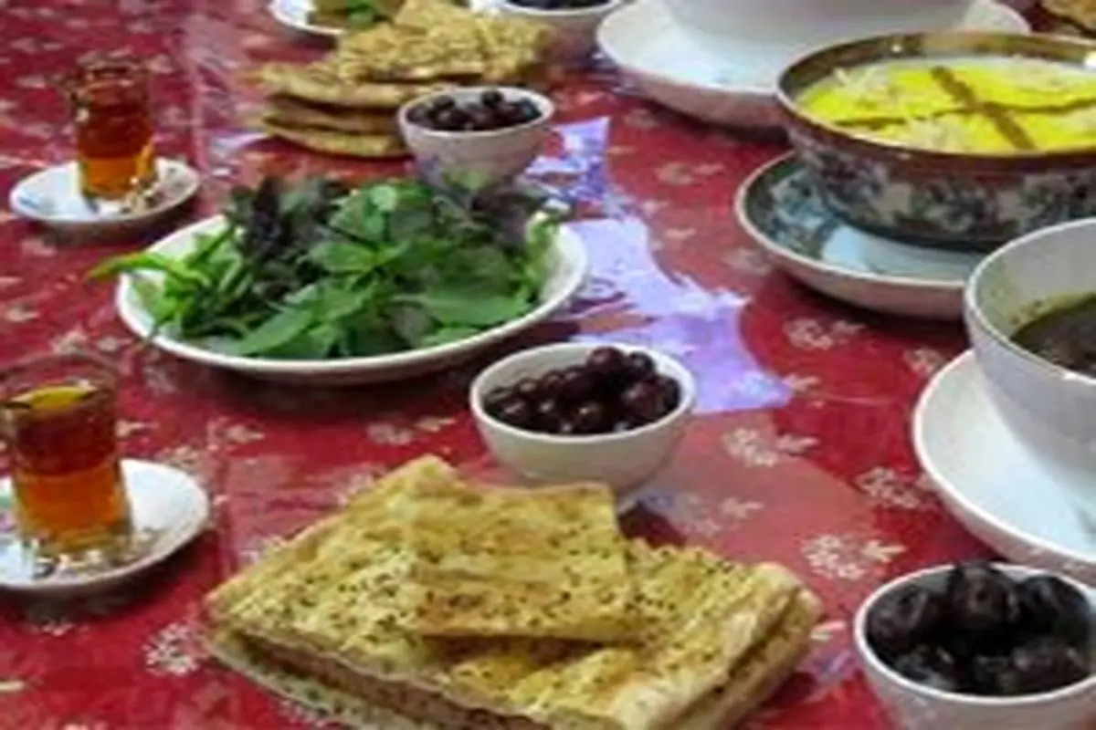 الگوی غذایی روزه‌داری در ماه رمضان