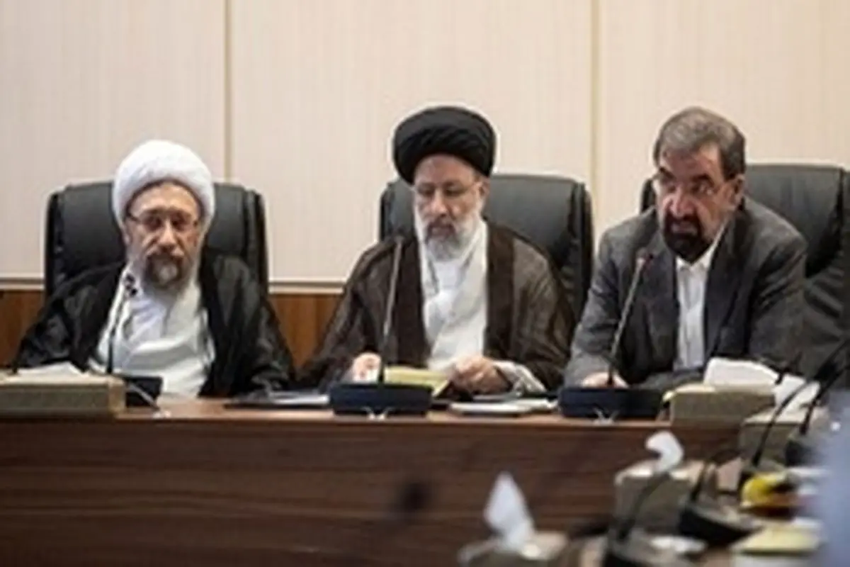 غیبت روحانی در جلسه مجمع تشخیص مصلحت +عکس