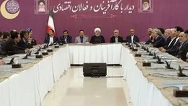 روحانی:  رقابت بخش دولتی با بخش خصوصی کاملاً اشتباه است