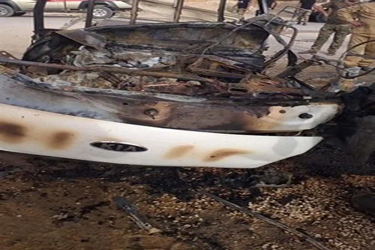 انفجار خودروی بمب‌گذاری شده در الأنبار عراق