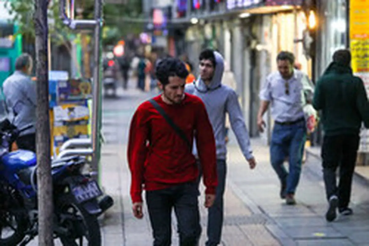 وقوع تندباد در تهران