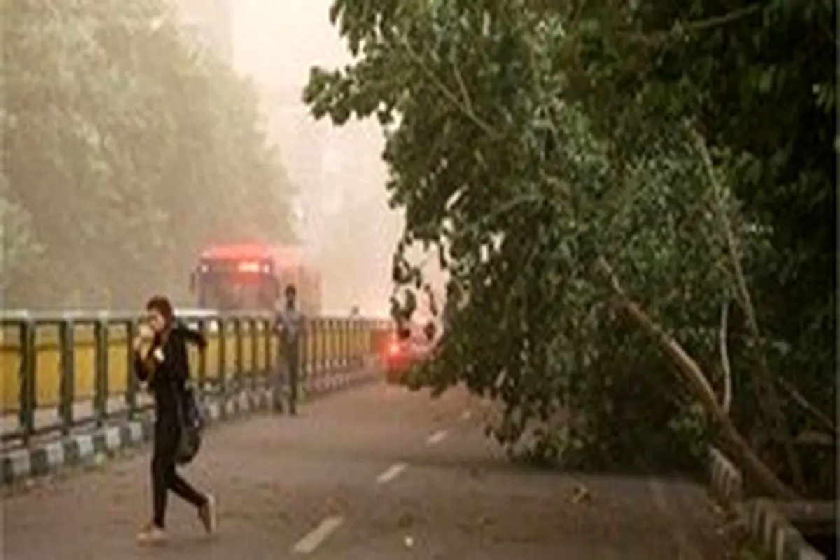 آماده باش شهرداری تهران برای مقابله با طوفان