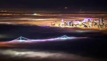 پل مه آلود فوق العاده زیبا+عکس
