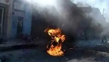 انفجار موتور سیکلت بمبگذاری شده در موصل