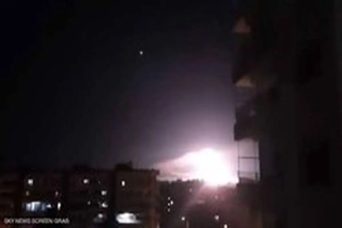 حمله مجدد اسرائیل به سوریه و پاسخ پدافند هوایی دمشق