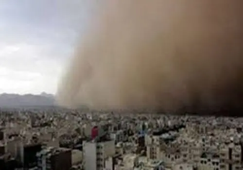 هشدار زرد هواشناسی برای تهران؛ وزش باد شدید و گردوخاک