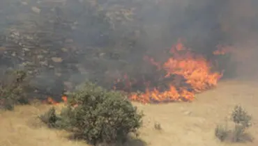 حریق در مراتع روستای «ورگچ» سیروان مهار شد