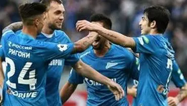 سردار آزمون در تیم منتخب فصل لیگ روسیه