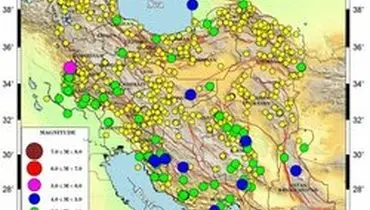 ثبت بیش از ۱۰۰۰ زمین‌لرزه در اردیبهشت ۹۸