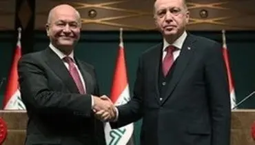 نشست برهم صالح و اردوغان پشت در‌های بسته
