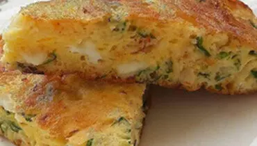 طرز تهیه املت پنیر