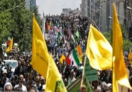 آغاز راهپیمایی روز قدس در تهران + حواشی و تصاویر