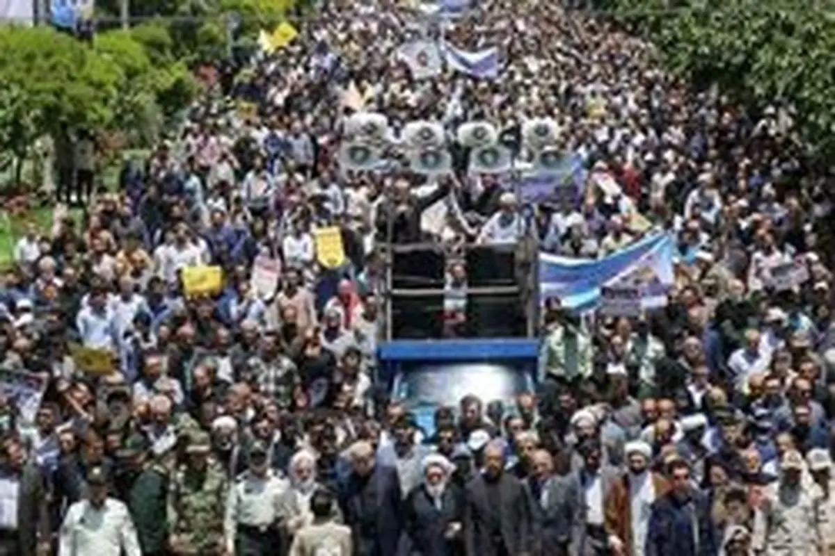 راهپیمایی میلیونی در تهران و شهر‌های مختلف ایران