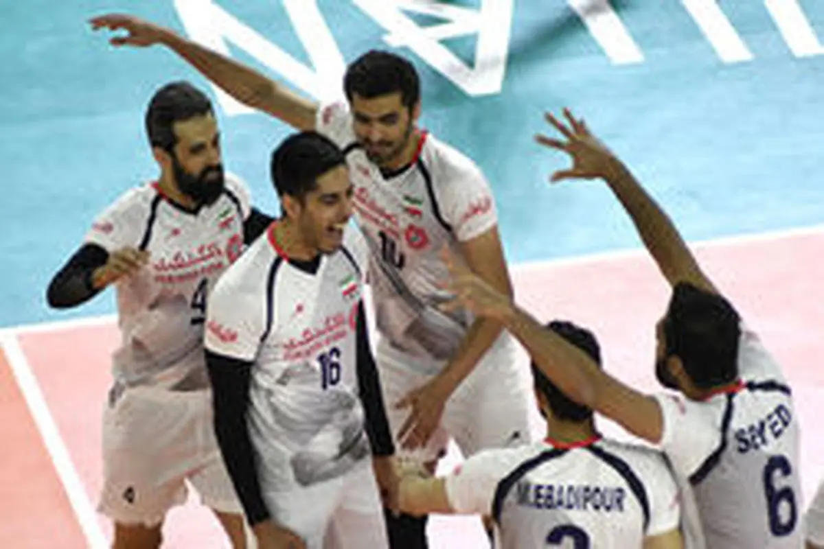 پیروزی تیم ملی والیبال ایران مقابل ایتالیا