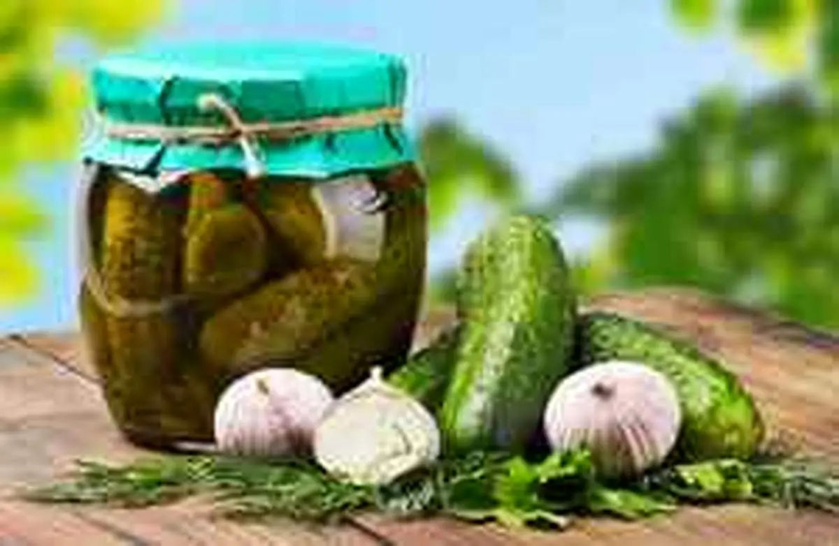 آموزش تصویری تهیه‌ی خیارشور خانگی