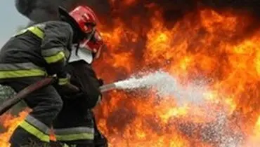برج مروارید مشهد آتش گرفت