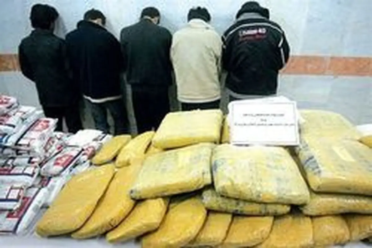 انهدام باند قاچاق مواد مخدر توسط اطلاعات سپاه