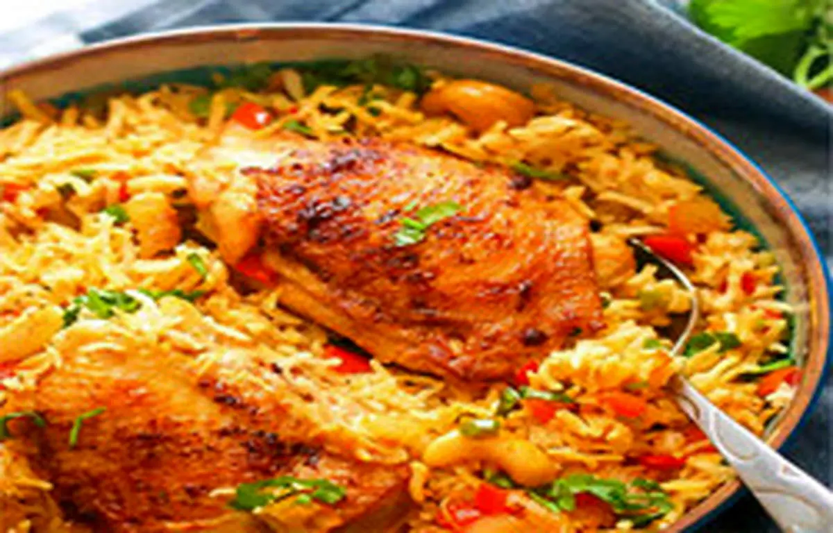 بریانی خوش طعم با سبزیجات + دستور تهیه