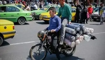 درد سر جدید پیک موتوری‌ها برای وانت بارها