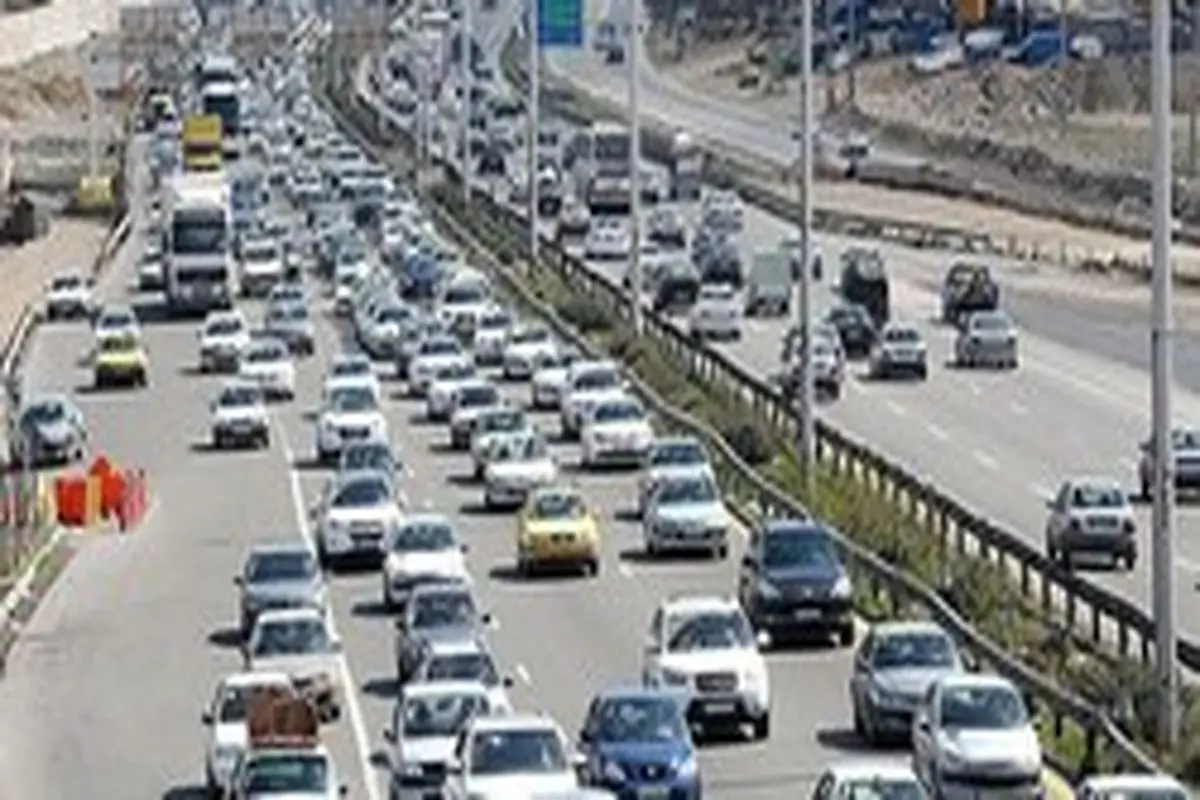 اعمال محدودیت ترافیکی در جاده کرج-چالوس
