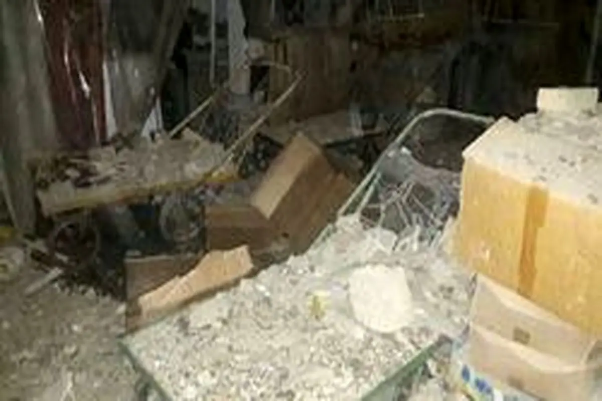 ۴ مصدوم براثر انفجار ساختمان مسکونی در تهران +عکس