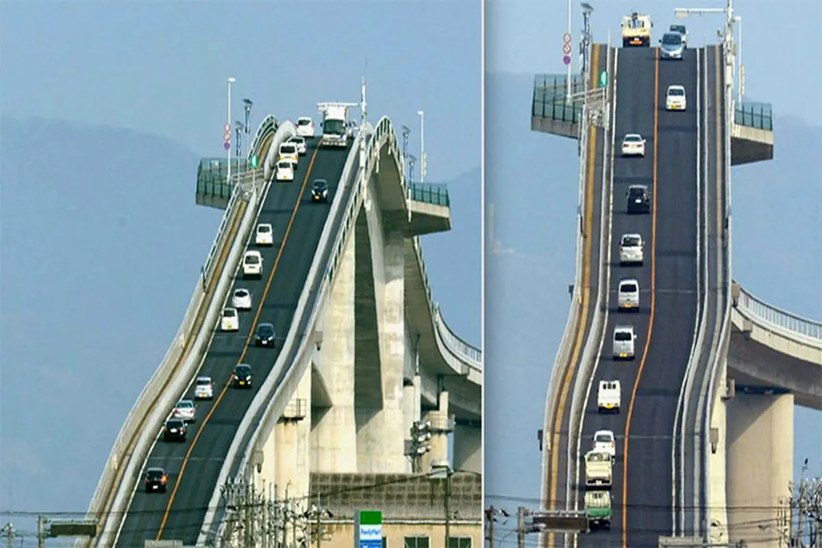پل عجیب اوهاشی در ژاپن!