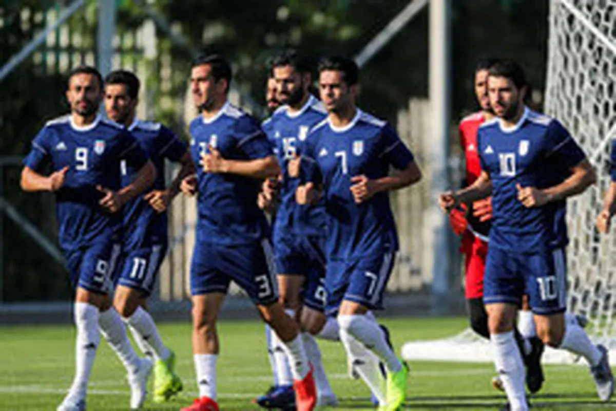 آخرین تمرین تیم ملی پیش از دیدار با سوریه