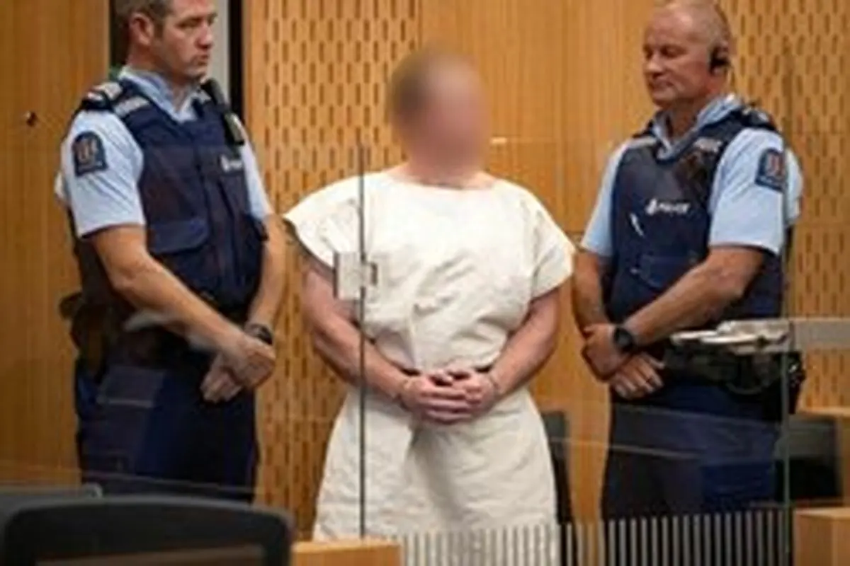 عامل حمله مسلحانه به مساجد نیوزیلند ادعای "بی‌گناهی" کرد