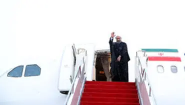 روحانی بیشکک را به مقصد دوشنبه ترک کرد