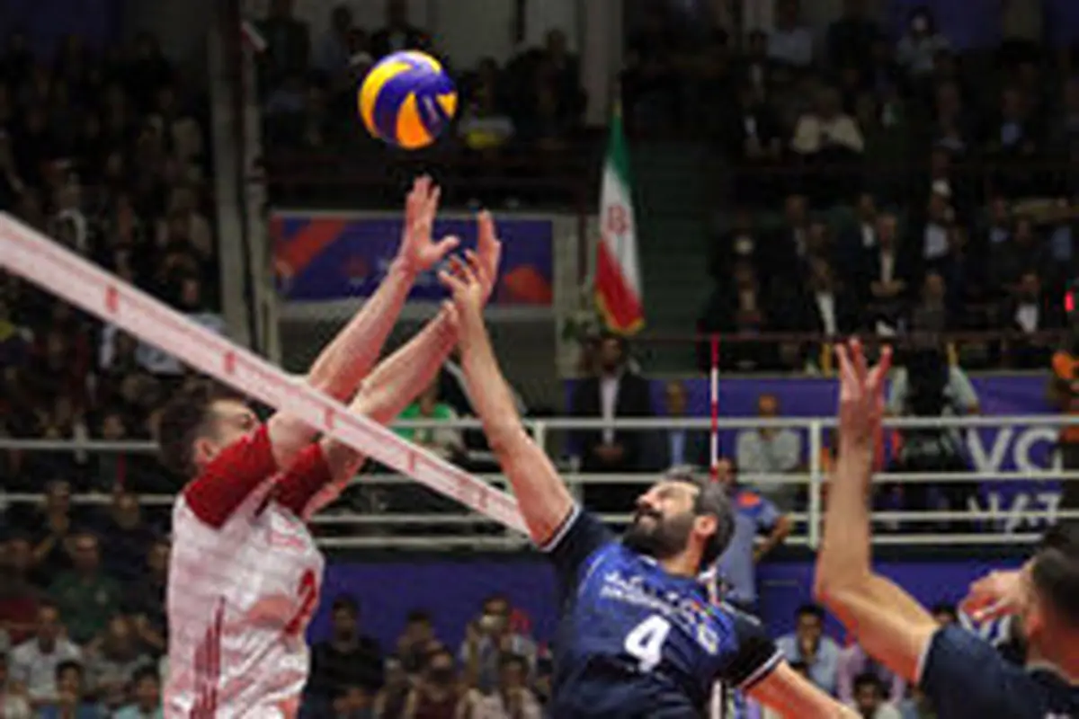 هفتمین پیروزی والیبال ایران با شکست یاران کوبیاک!