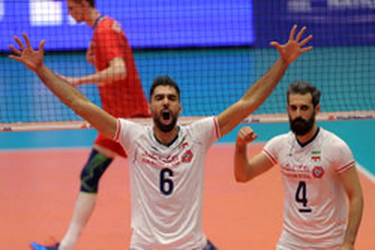 با شکست روسیه؛ والیبال ایران همچنان در صدر