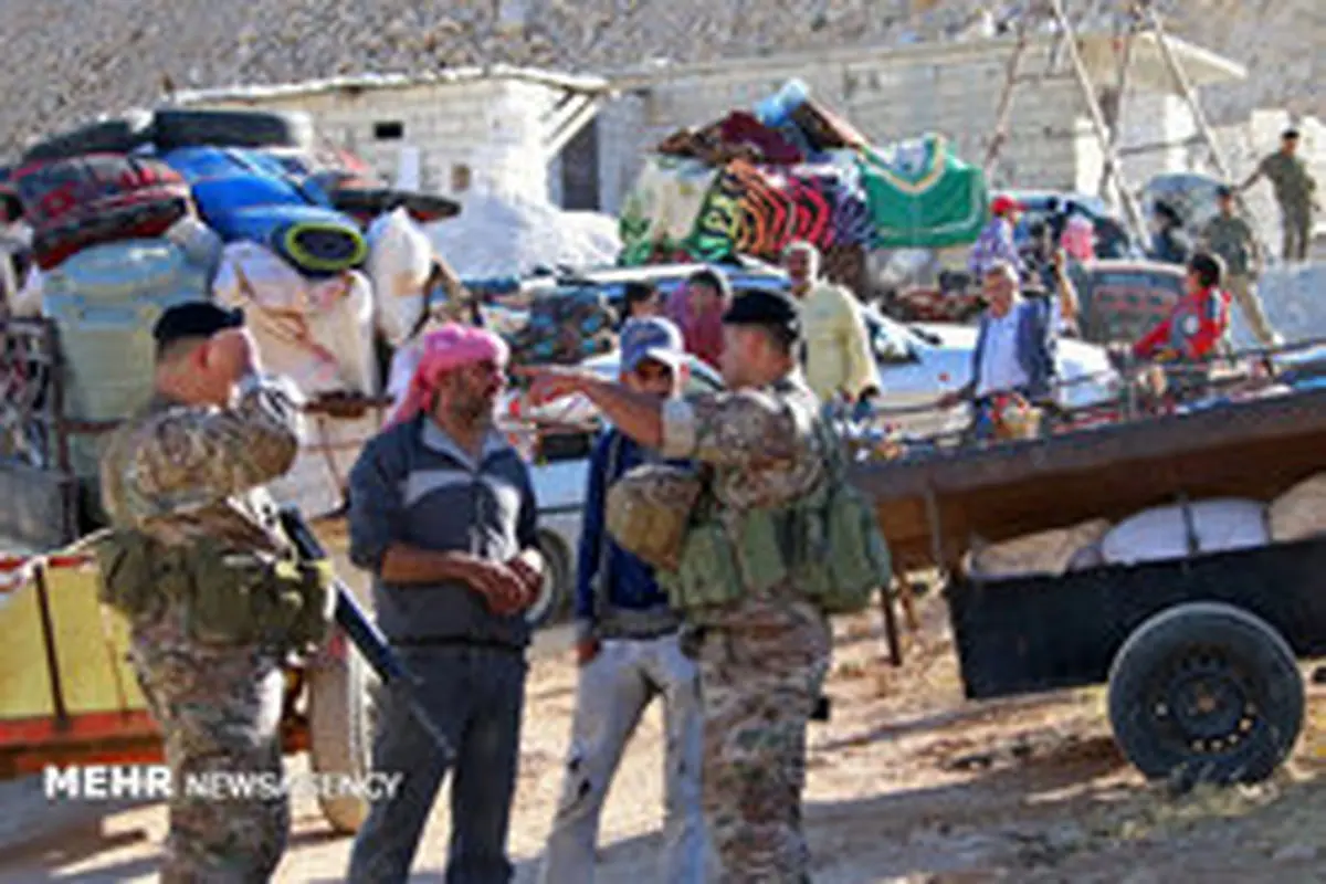 روسیه اردوگاه موقت در لاذقیه سوریه برای آوارگان ادلب ایجاد کرد