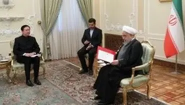روحانی: ایران و چین درباره مسایل منطقه ای و بین المللی اشتراک نظر دارند