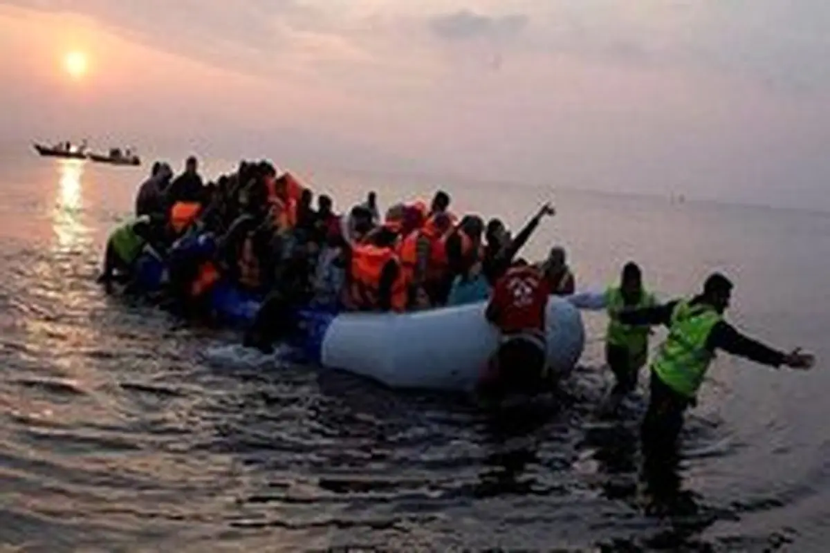 واژگونی قایق حامل مهاجران در دریای اژه با ۱۲ کشته