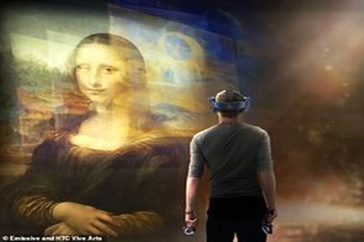 نمایش "مونالیزا" در "لوور" با کمک واقعیت مجازی